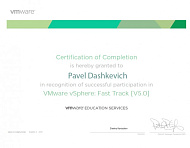 VMware vSphere: Fast Track